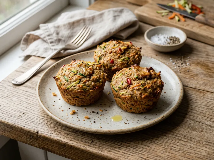 Muffins de Légumes Brûle-Graisse pour la Perte de Poids