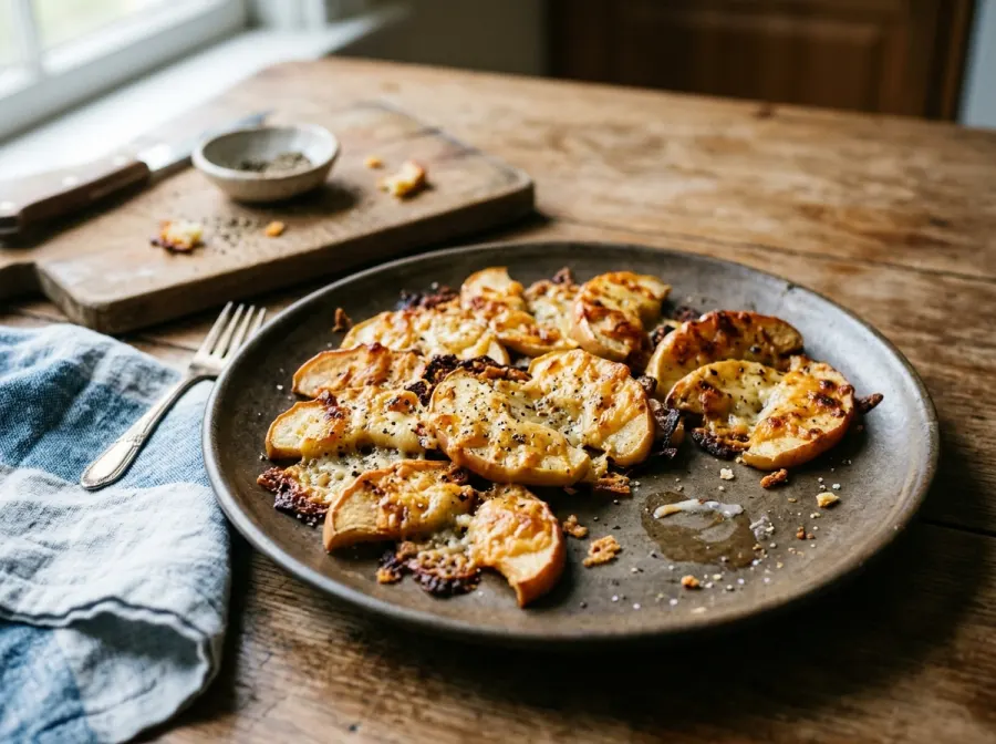 Croustillants Pomme-Cheddar Salés