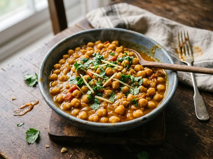 Authentic Chana Masala (Spiced Chickpea Curry)