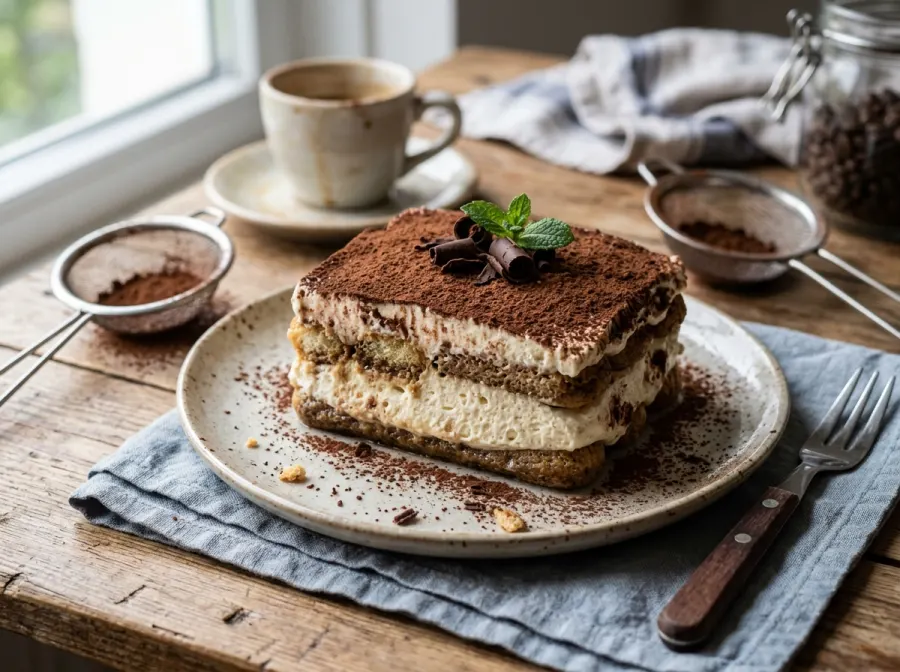 Leichtes Tiramisu